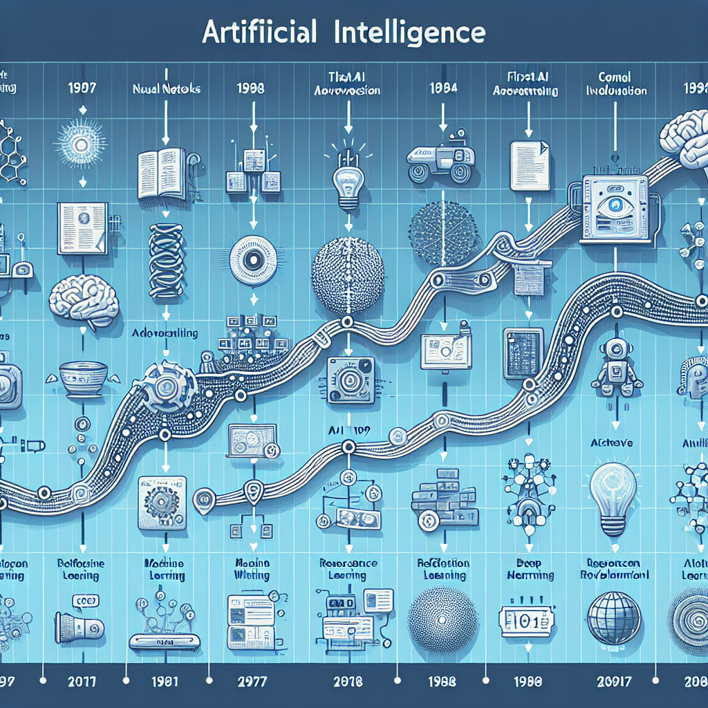 Timeline of Creative AI development